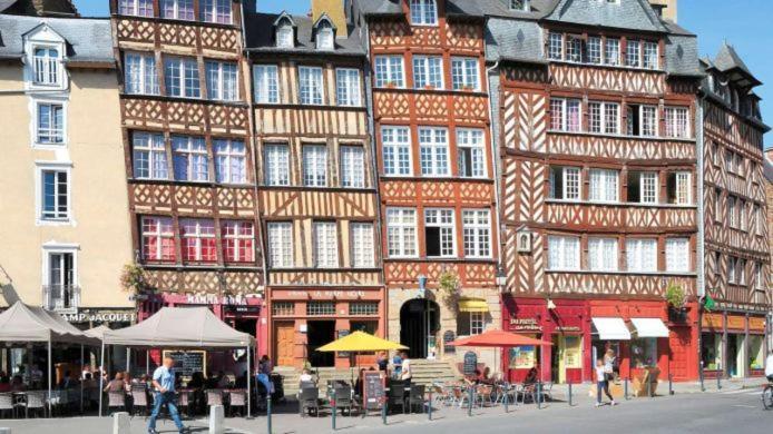Splendide Appartement Rennes Centre + Parking Ngoại thất bức ảnh